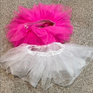 Pink and White Tulle Tutus